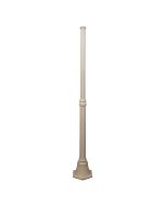 Turin 1.57 Meter Tall Base Exterior Post Beige - 16045	