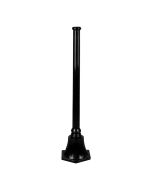 Turin 950mm Tall Base Exterior Post Black - 16052	