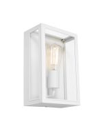 Harvard Outdoor Wall Light (E27) in White - HARV1EWHT