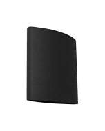 Herron Exterior Wall Light in Black - HERR2EBLK