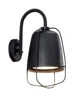 WALL ES 60W S/M Matt Blk HINK1 CLA Lighting