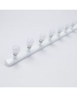 Hollywood 7 Light Vanity Wall Light White - 16351