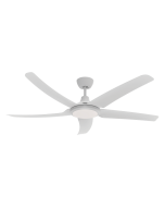 HOVER 5 BLADE 56" DC CEILING FAN WITH LED LIGHT WHITE 60071