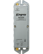 Kingray SAT25S 25dB Gain Distribution Amplifier, Single Input, 950-2400MHz Frequency Range, local or