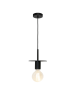 Inka 1 Light Pendant Black - INKA1PBLK