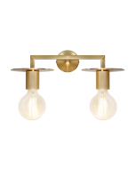 Inka 2 Light Wall Light Gold - INKA2WGLD