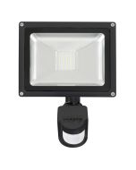 AVENGER-II 20W LED FLOOD LIGHT WITH SENSOR - BLACK - 19667/06