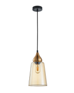 JEREZ Modern Ellipse Glass Flat Top Pendant Lights JEREZ2