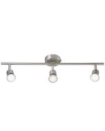 Avenue LED 3 light bar Spot Metal Brushed steel - 76570132