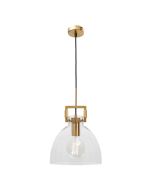 Jean 1 Light Pendant Gold - JEAN1PGLD