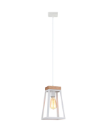 LANTERNA2 E27 WHITE Pendant light CLA LIGHTING