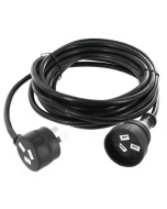 Extension Leads Black 1m LEADB001