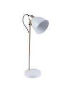 LEAH-DL DESK LAMP 1XE14 240V WHITE 22537