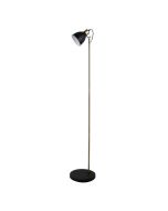 LEAH-FL FLOOR LAMP 1XE27 240V BLACK 22539