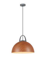 PENDANT ES 72W Salem Oak DOME WTY LEGNA4 CLA Lighting