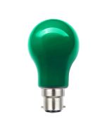 Green Party Light Globe 3w Bayonet Cap