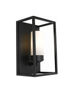 Liam 1 Light Exterior Wall Light Black - LIAM1EBLK