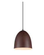 PENDANT ES 72W OBLONG Black Walnut IRON ALU LIGNA03 CLA Lighting 