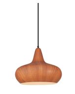 Modern Wine Glass Pendant Cherry Cinnamon - LIGNA04