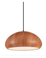  PENDANT ES 72W DOME Cherry Cinnamon IRON ALU LIGNA07 CLA Lighting 