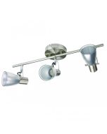 LED Triple Bar Spotlight Satin Chrome 6W LSLR-B3-SC Superlux