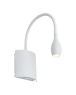 Lund LED Wall Light White - LUND1WLEDWHT