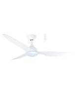 Avoca DC  52"  Smart WIFI Ceiling Fan with Dimmable CCT LED Light In White MADC1333WWR