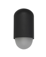 WALL ES 40W MATT BLK OVAL IP44 MAGNUM2 CLA Lighting