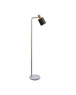 MARISOL-FL MARBLE S/BRASS F/LAMP 1XE14 240V BLACK 22523