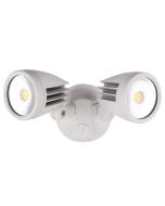 Fortress II 30W LED Double Exterior Security Light White / Tri-Colour - MLXF3452W