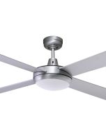 DLS1343B, Lifestyle 1320mm, 4 Blade Ceiling Fan with LED Light Tricolour, Energy-efficient Fans