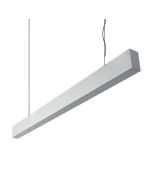 Max 34.6W Up & Down LED Pendant Aluminium / Warm White - 22336