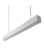 Max 34.6W Up & Down LED Pendant Aluminium / Warm White - 22384	