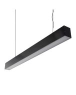 Max 34.6W Up & Down LED Pendant Black / Warm White - 22388	