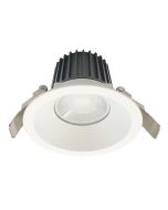 MERCTOR Elias II 12W LED Downlight - Tri-colour 3000K/4000K/5700K - Dimmable - White - MD595W-CCT