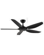 Esprit DC 52" Smart WIFI Ceiling Fan Only  Matt Black MDCE135M