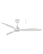 Seaforth DC 56" SMART WIFI Ceiling Fan Matt White MDCS143W