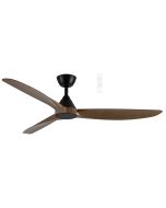 Seaforth DC 52" sMART WIFI Ceiling Fan Matt Black with Teak Blade MDCS133MT