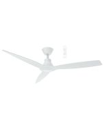 Seaforth DC 56" SMART WIFI Ceiling Fan With Dimmable CCT LED Light Matt Black with Teak Blade MDCS1433MT