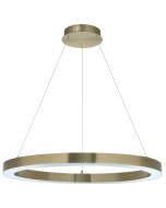 Medine 1Lt Large LED With Remote Pendant Light- MPLS028L-BRS