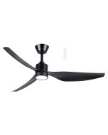 Genoa DC 50" Smart WIFI Ceiling Fan with Dimmable CCT LED Light In Black MGDC1333M