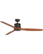 Governor 60" Ceiling Fan Old Bronze Motor with Teak Blades MGF153OT