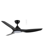 Impact DC 52" Smart WIFI Ceiling Fan with Dimmable CCT LED Light Matt Black MIDC1333M