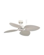 Kingston DC 50" Smart WIFI Ceiling Fan In White MKDC124W