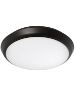 Conrad 200mm LED Oyster Light 15w Tricolour Matt Black - MLCO34515MD