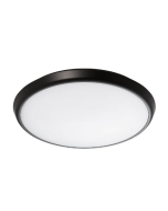 Conrad 400mm LED Oyster Light 35w Tricolour Black - MLCO34535MD