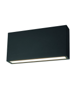 Modus 10W LED Tricolour Wall Exterior Medium Matt Black - MLXM34510M