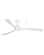 Norfolk DC 48" Smart WIFI Ceiling Fan Matt White with Whitewash MNDC123WW