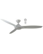 Newport 56" Ceiling Fan with CCT LED Light White Satin MNF1433WWR