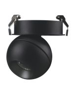 MOON 6/9W 240V TRIO RECESSED CEILING LIGHT SPOT BLACK 22808